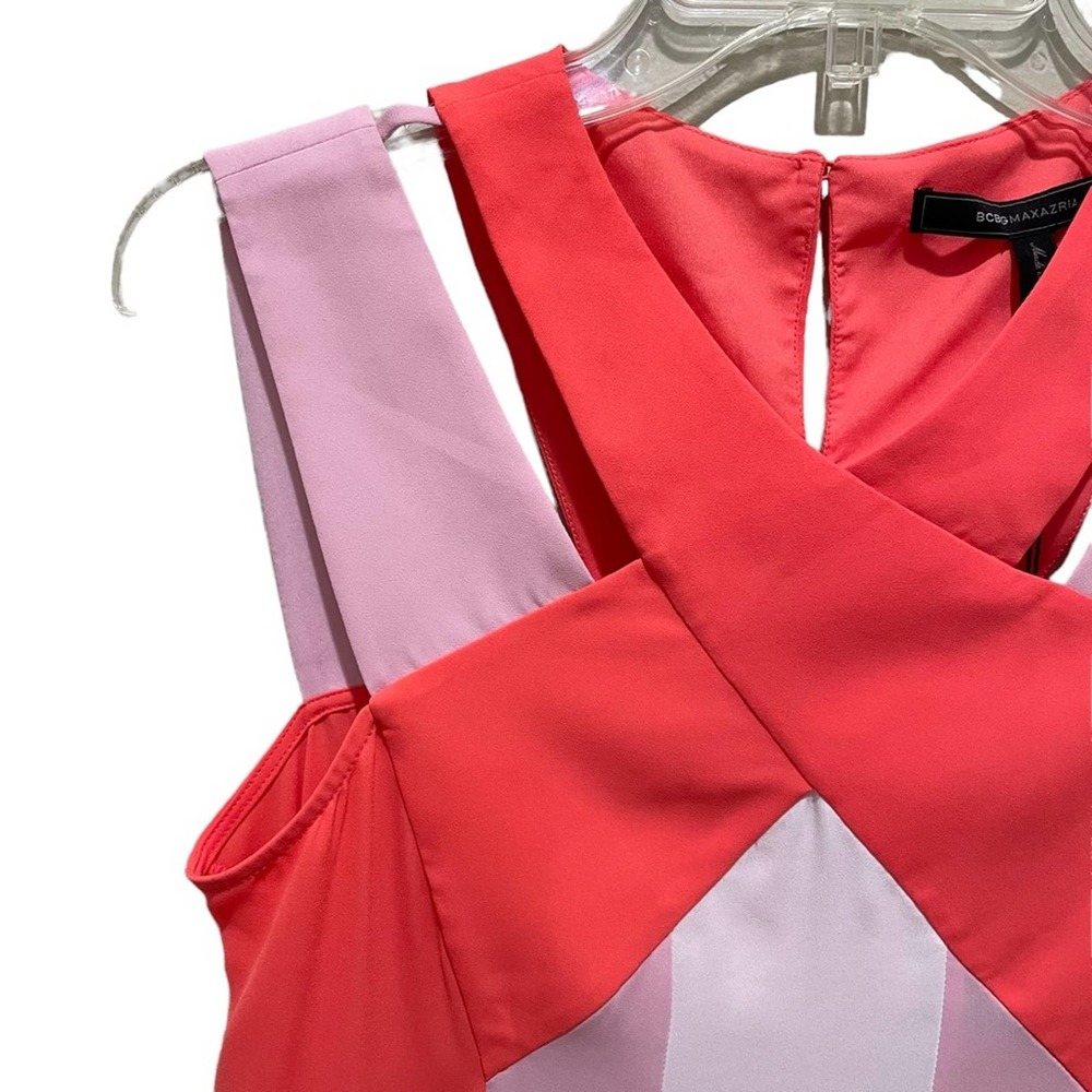 BCBGMaxAzria Chantal Dress Ambrosia Combo Size XS - Picture 5 of 8